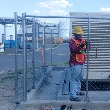 Instalación de malla ciclónica en Guadalupe NL